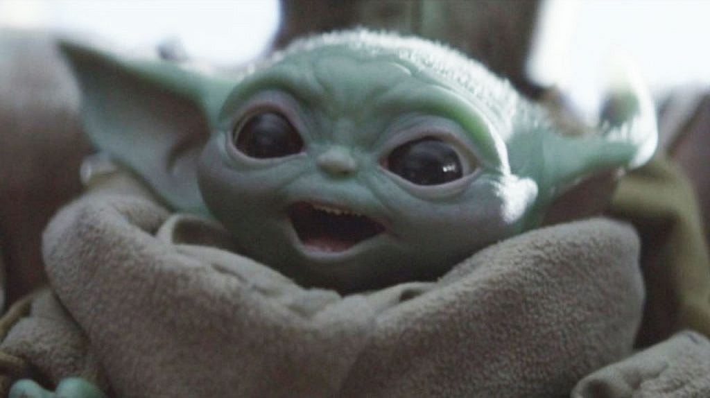 Disney+ Baby Yoda from The Mandalorian