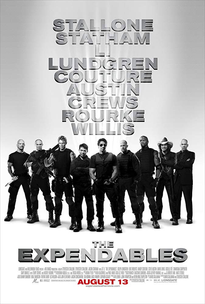 The Expendables Lionsgate Nbc Peacock