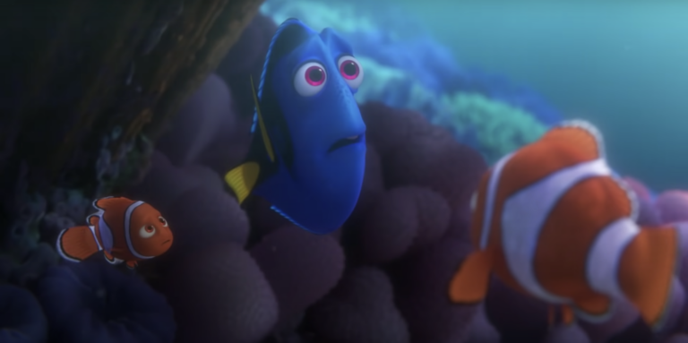 best Pixar movies; finding dory