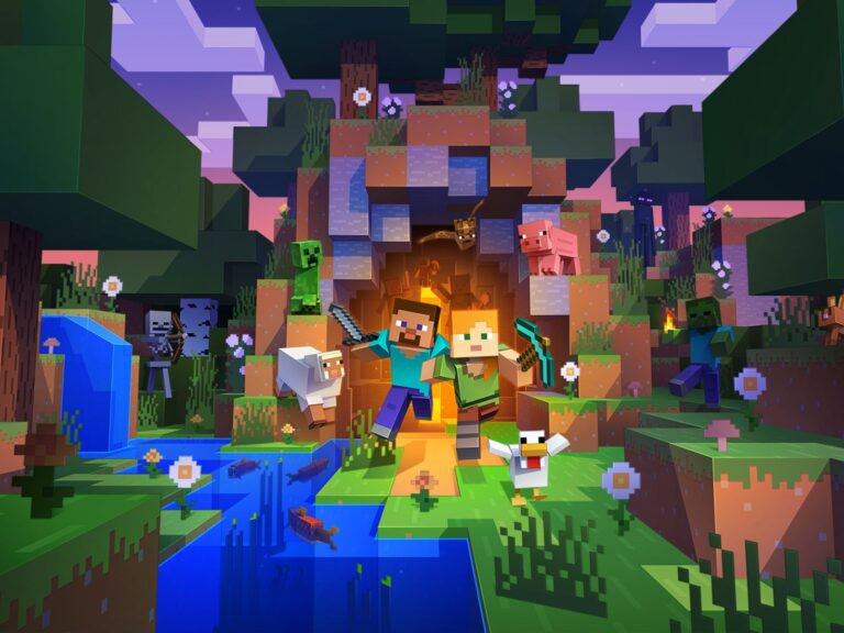 Minecraft Java And Bedrock Edition, Credit Minecraft.net