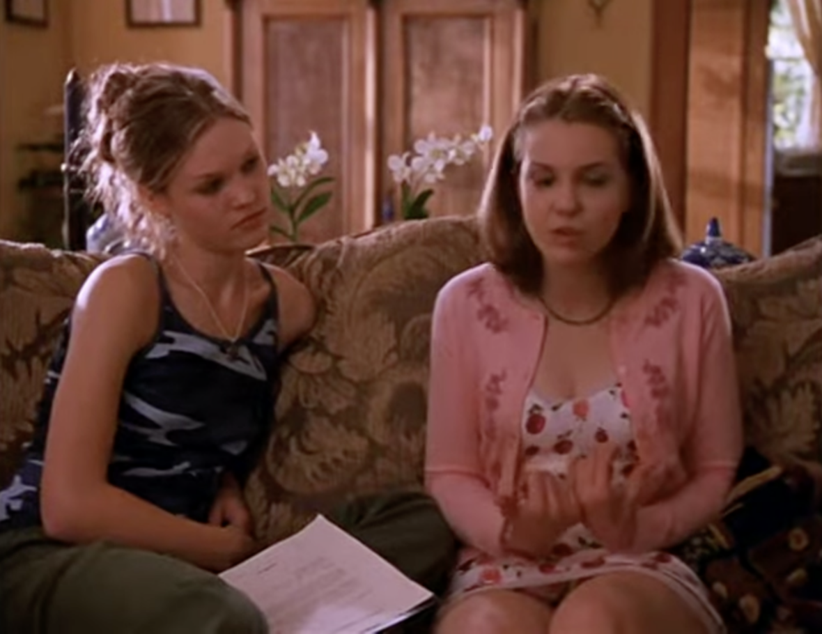 Bianca And Kat In The Movie 10 Things I Hate About You, One Of The Movies Like Crazy Stupid Love. 