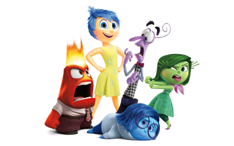 The Emotions From The Inside Out Movies. 