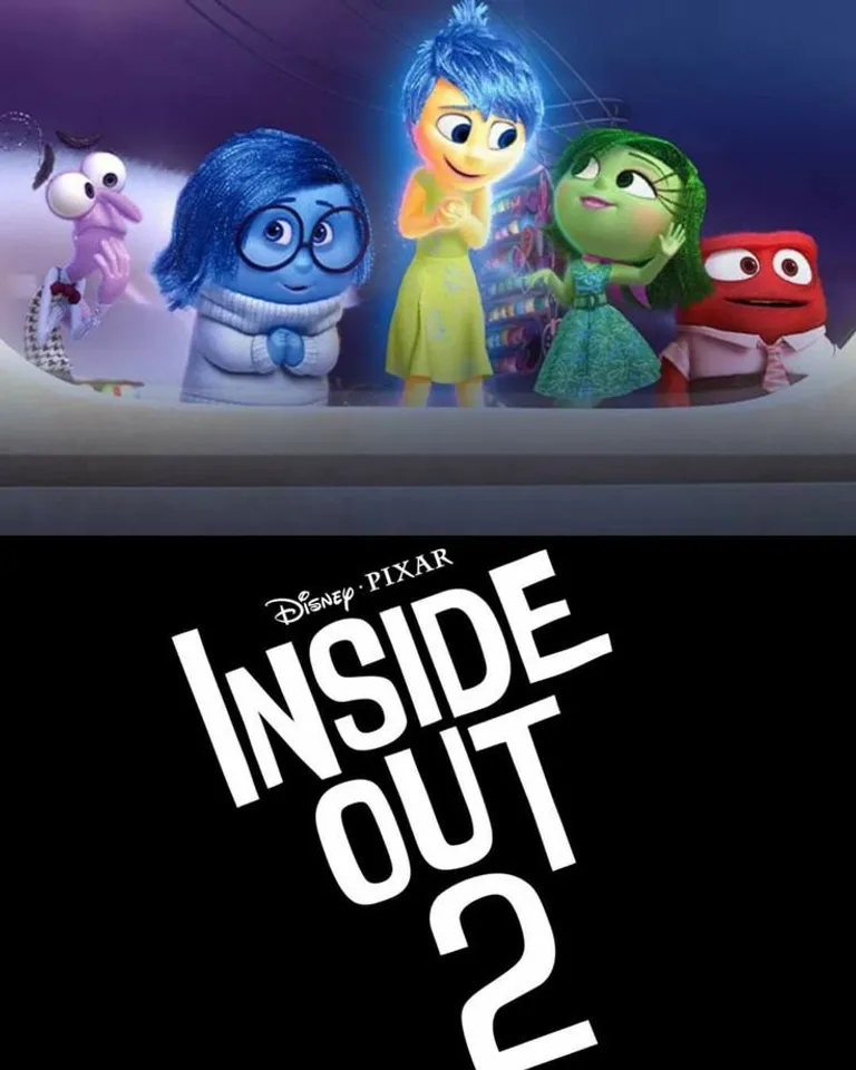 The Inside Out 2 Movie Poster. 